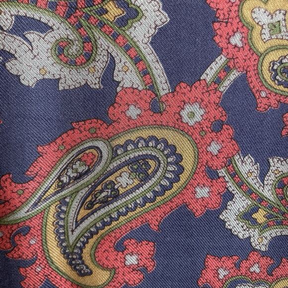 Vintage Lord & Taylor Y2K Women's Paisley Blouse Maxi Skirt Set Est. Size L 80’s - Picture 14 of 16